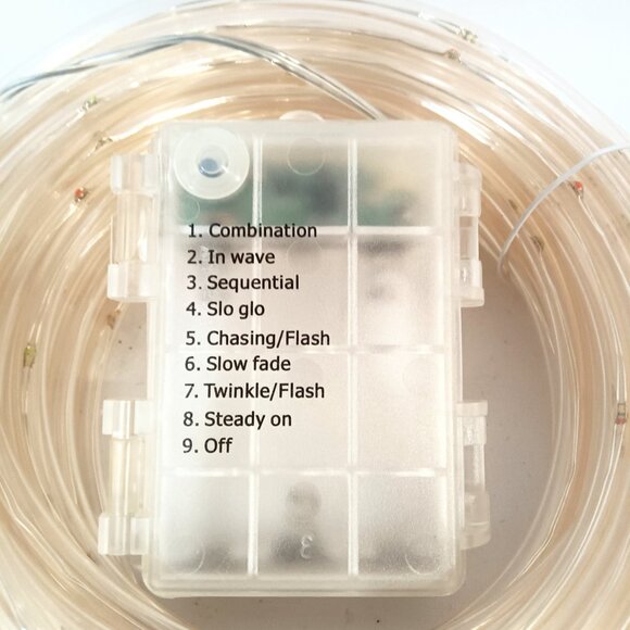 Solar Powered LED Lights Rope Multicolor - Picture 2 of 3